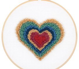 Heart Retro 72-70024 DIMENSIONS