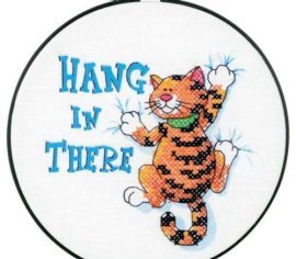 Hang in There Тримайся 73062 DIMENSIONS вишивка | Купити - Салон рукоділля