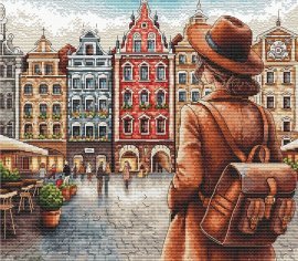 Old Town of Bruges P104 AVA - Набір для вишивки хрестиком - купити в Україні | Салон рукоділля
