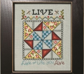 Quilted With Love - Live QLS009 Stoney Creek схема | Схема - Салон рукоділля