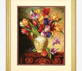 Тюльпаны/Parrot Tulips 70-35305 DIMENSIONS