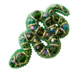 Змія БП-298 Crystal Art брошка набори для творчості Купити - Салон рукоділля