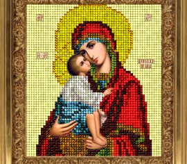 Донская икона 20114 Краса і творчість вышивка ювелирным бисером - Салон рукоделия