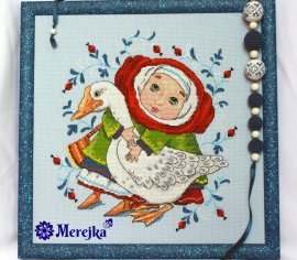 С Гусем K-12 Merejka вышивка крестом | Набор | Купить -  Салон рукоделия — Давайте создадим шедевр вместе!