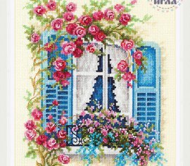 С видом на море 74-01 Чудесная игла вышивка крестом | Набор | Купить -  Салон рукоделия — Давайте создадим шедевр вместе!