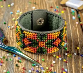 Браслет FLBB-112 Wonderland Crafts вишивка бісером | Набір - Салон рукоділля