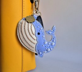 Шарм для сумки – Блакитний кит FLBB-194 Wonderland Crafts | Салон рукоділля