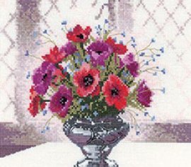 Срібна ваза \ Silver Vase H656 Heritage Crafts - Салон рукоділля 