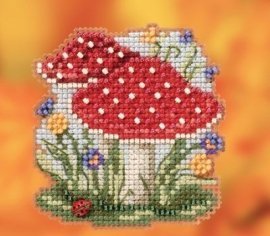 Red Cap Mushroom//Гриб с красной шляпой MH182024 Mill Hill 