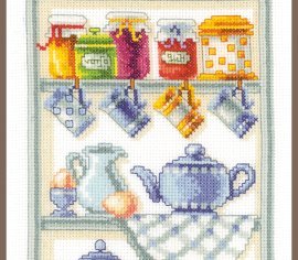 ROMANTIC KITCHEN SHELF PN-0021710 Vervaco