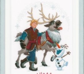 Frozen PN-0167197 Vervaco вишивка хрестом | набір | Купити - Салон рукоділля - Давайте створимо шедевр разом! 