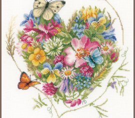 A heart of flowers PN-0169960 LanArte
