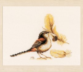 CHAFFINCH PN-0187999 LanArte вишивка хрестиком | Набір - Салон рукоділля Давайте створимо шедевр разом!
