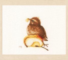 YOUNG BLACKBIRD PN-0188018  LanArte вишивка хрестиком | Набір - Салон рукоділля Давайте створимо шедевр разом!