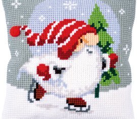 CHRISTMAS GNOME ON ICE PN-0188660 VERVACO