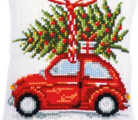 Подушка CHRISTMAS CAR PN-0199257 Vervaco 