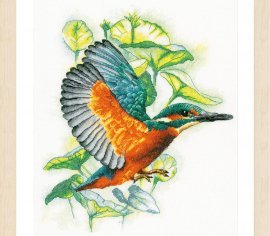 FLYING KINGFISHER PN-0200091 LanArte вишивка хрестиком | Набір - Салон рукоділля Давайте створимо шедевр разом!
