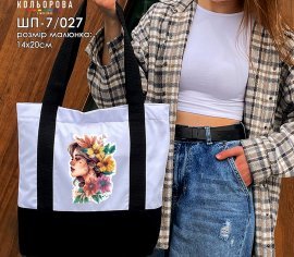 Сумка-шопер під вишивку ШП-7/027 Кольорова - Салон рукоділля