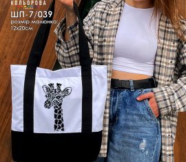 Сумка-шопер під вишивку ШП-7/039 Кольорова - Салон рукоділля