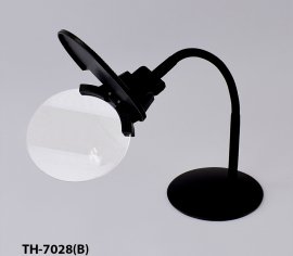 Лупа настільна TH-7028(B) з LED-підсвічуванням | Салон рукоділля