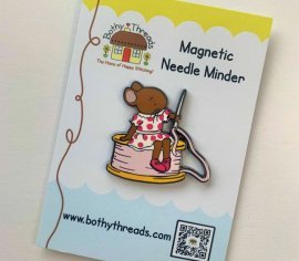 Магнітний тримач для голок і схем "Sewing Mouse" XA20 Bothy Threads — купити | Салон рукоділля