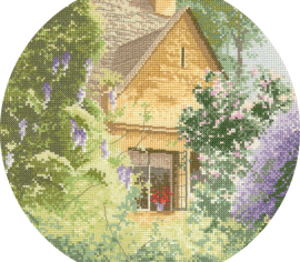 Котедж з гліциніями Wisteria Cottage HC313 Heritage Crafts - Салон рукоділля 
