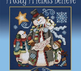 Frosty Friends Believe LFT220 Stoney Creek вишивка | Схема - Салон рукоділля