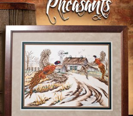 Pheasants LFT232 Stoney Creek вишивка | Схема - Салон рукоділля