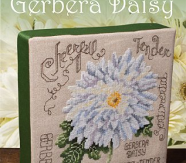 Gerbera Daisy LFT247 Stoney Creek вишивка | Схема - Салон рукоділля 