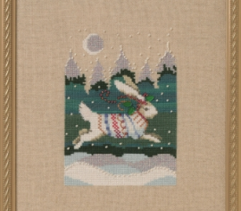 Winter Hare//Зимовий заєць NC277 Nora Corbett вишивка хрестом | схема | Купити - Салон рукоділля - Давайте створимо шедевр разом!