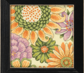Floral Yellow 2 Жовті квіти 2 DM302212 Mill Hill вишивка хрестиком | Набір | Купити - Салон рукоділля Давайте створимо шедевр разом!