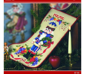 Nutcracker Stocking LFT137 Stoney Creek схема | Схема - Салон рукоділля