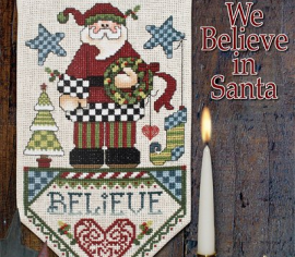 We Believe in Santa LFT186 схема Stoney Creek  Stoney Creek схема | Схема - Салон рукоділля