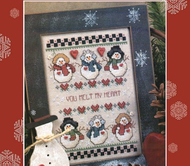 Heart Melt Snowmen LFT187 схема Stoney Creek  Stoney Creek схема | Схема - Салон рукоділля