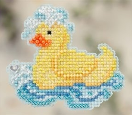 Rubber Ducky Гумове каченя MH182102 Mill Hill вишивка хрестиком | Набір | Купити - Салон рукоділля Давайте створимо шедевр разом!