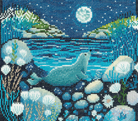 Місячна бухта//Moonlit Bay H1761 Heritage Crafts - Салон рукоділля 
