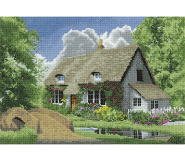 Summer Cottage Літній котедж HC1625  Heritage Crafts - Салон рукоділля 