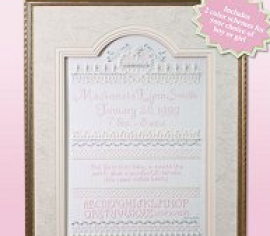 Sweet Child's Birth Sampler LFT166 схема Stoney Creek  Stoney Creek схема | Схема - Салон рукоділля