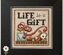 November 2014 Pattern of the Month Life is a Gift PM801 Stoney Creek схема | Схема - Салон рукоділля
