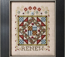Quilted With Love - Renew QLS006 Stoney Creek схема | Схема - Салон рукоділля