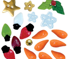 Комплект ґудзиків "Rejoice Snowfriends Banner  Stoney Creek" BK538BP Stoney Creek Button Pack – купити