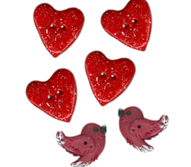 Комплект ґудзиків "Room in the Heart  Stoney Creek​​​​​​​" LFT159BP  Stoney Creek Button Pack – купити
