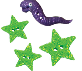Комплект ґудзиків  "Spooky Nigh Stoney Creek" LFT553BP  Stoney Creek Button Pack – купити