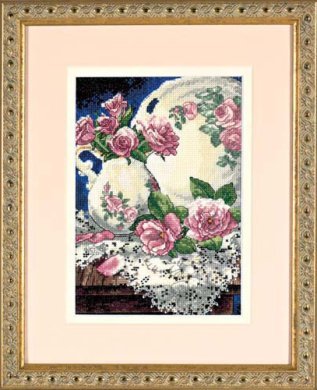 Lace and Roses \ Кружево и розы 06929 DIMENSIONS