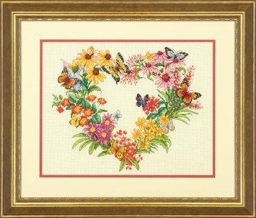 Wildflower Wreath 70-35336 DIMENSIONS