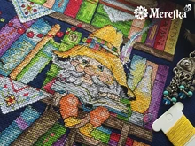 Книжная полка K-34 Merejka вышивка крестом | Набор | Купить -  Салон рукоделия — Давайте создадим шедевр вместе!