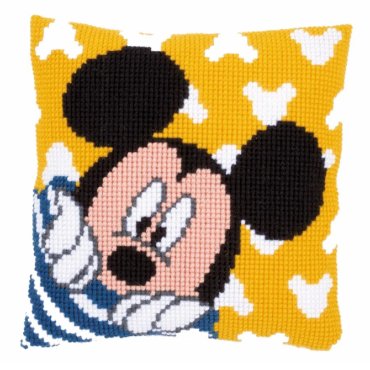 Mickey Peek-a-boo PN-0167235  Подушка вышивка крестиком | набор | Купить - Салон рукоделия - Давайте создадим шедевр вместе