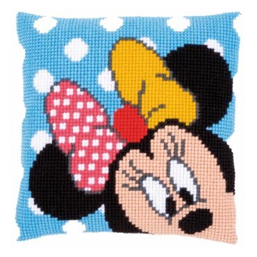 Minnie Peek-a-boo PN-0167234 Подушка вышивка крестиком | набор | Купить - Салон рукоделия - Давайте создадим шедевр вместе