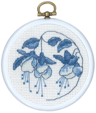 Blue Fuchsia \ Голубая фуксия 13-0843 Permin