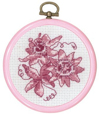 Rosa Passiflora \ Розовая пассифлора 13-0845 Permin